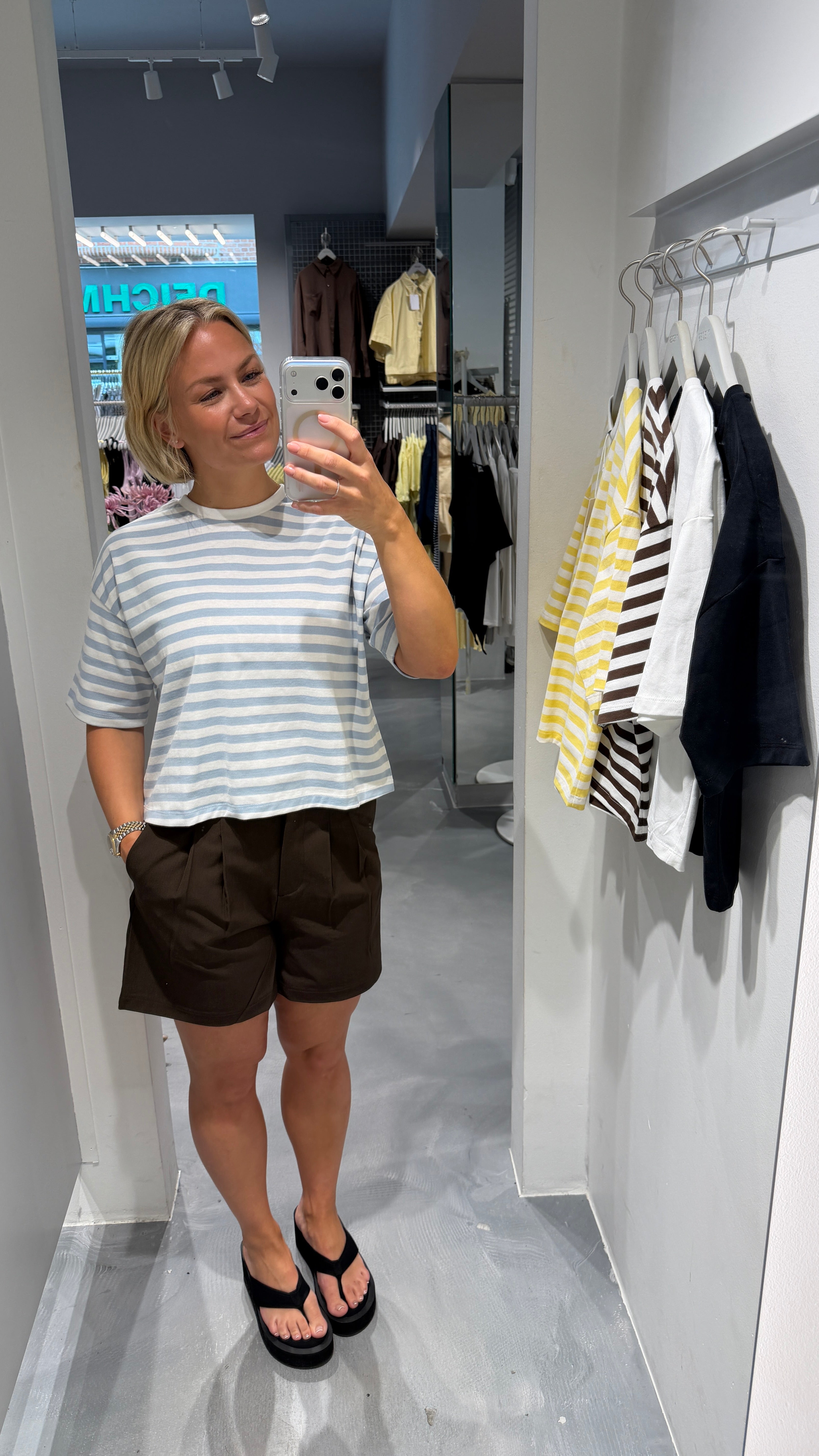 PCSADIE T-Shirt - Cashmere Blue